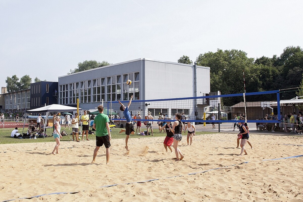 Außenbereich auf dem Hochschulsport Campus © ZfH